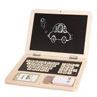 TOOKY TOY Drevené notebookové puzzle veda