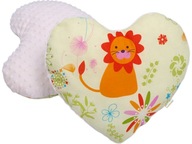 Vankúš BOBO minky/bavlna SRDCE na maznanie Vankúš BOBO minky/bavlna SRDCE na maznanie