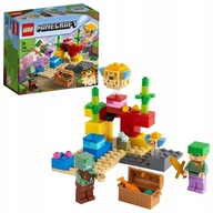 LEGO® Sety Minecraft, koralový útes Minecraft