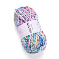 Priadza YarnArt REVOLUTION 150g/75m veľká vlna 1619 Priadza YarnArt REVOLUTION 150g/75m veľká vlna 1619