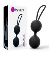 SILIKÓNOVÉ GUĽAČKY GEJŠA DORCEL DUAL GULIČKY ČIERNA SILIKÓNOVÉ GUĽAČKY GEJŠA DORCEL DUAL GULIČKY ČIERNA