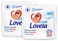 Lovela Baby kapsule na pranie, biele, 2x23 ks Lovela Baby kapsule na pranie, biele, 2x23 ks
