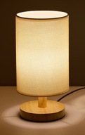 Nočná lampa, stolová lampa, stolná lampa, boho, drevo, béžová (vrátane žiarovky) Nočná lampa, stolová lampa, stolná lampa, boho, drevo, béžová (vrátane žiarovky)