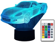 3D LED LAMPA DO AUTO PORSCHECARRERA AUTO CAR 3D LED LAMPA DO AUTO PORSCHECARRERA AUTO CAR