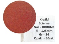 BRÚSNY DISK DISK NA VELCRO 125 P36 50 ks BRÚSNY DISK DISK NA VELCRO 125 P36 50 ks