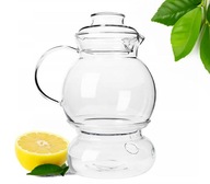 Žiaruvzdorná sklenená kanvica s ohrievačom, 1,5L Žiaruvzdorná sklenená kanvica s ohrievačom, 1,5L
