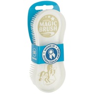 MagicBrush Mäkká masážna konská kefa, biela MagicBrush Mäkká masážna konská kefa, biela