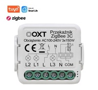 MINI OVLÁDAČ 3 KANÁLOVÉ RELÉ ZIGBEE TUYA