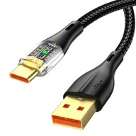Kábel USB Nabíjačka USB C TYP C 120W 6A pre Samsung Huawei Xiaomi iPhone 1M Kábel USB Nabíjačka USB C TYP C 120W 6A pre Samsung Huawei Xiaomi iPhone 1M