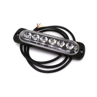 Hmlové svetlo 6 LED 12V-18V, červené