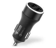 Nabíjačka do auta Silver Monkey 2xUSB 3A QC3.0 Nabíjačka do auta Silver Monkey 2xUSB 3A QC3.0