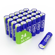 24x Silná alkalická batéria CHiQ 24BLR6 AA