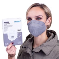 Filtračná polomaska FFP2 Carine FM002 GREY 10ks Filtračná polomaska FFP2 Carine FM002 GREY 10ks