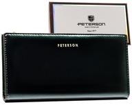 Dámske lakované peňaženky PETERSON v klasických farbách ako darček