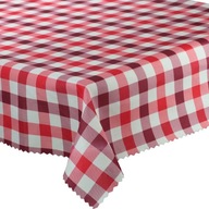Behúne na stôl bielo-červené kockované 40x140 cm