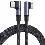 Ugreen QC 3.0 uhlový kábel, PD 100W 1M USB-C USB-C Ugreen QC 3.0 uhlový kábel, PD 100W 1M USB-C USB-C