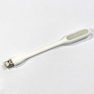 Lampa na notebook, gumená, biela, USB, LED Lampa na notebook, gumená, biela, USB, LED