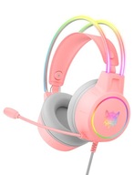 ONIKUMA X15 PRO káblové slúchadlá RGB On-Ear stereo USB Cat Ears RGB ONIKUMA X15 PRO káblové slúchadlá RGB On-Ear stereo USB Cat Ears RGB