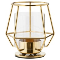 Svietnik na čajovú sviečku IKEA PARLABAND GOLD Svietnik na čajovú sviečku IKEA PARLABAND GOLD