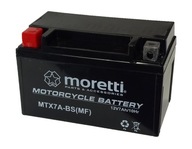 Motobatéria Moretti MTX7A-BS 12V 7Ah