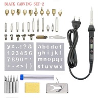 80W čierna súprava - 2 Style EU Plug 220V 60W 80W 80W čierna súprava - 2 Style EU Plug 220V 60W 80W
