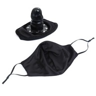 PERVERZNÁ MASKA GAG S DILDO 6CM PERVERZNÁ MASKA GAG S DILDO 6CM