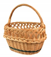 Prútený nákupný košík PICNIC MUSHROOM prelamovaný XL Prútený nákupný košík PICNIC MUSHROOM prelamovaný XL