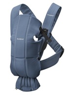 BABYBJORN MINI Cotton - nosítko, Modrá BABYBJORN MINI Cotton - nosítko, Modrá