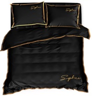 Obliečky s výšivkou 200X220 SOFT Black 2605 Obliečky s výšivkou 200X220 SOFT Black 2605