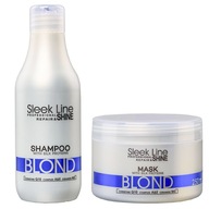 STAPIZ SADA NA OCHRANU FARBY ŠAMPÓN SLEEK LINE BLONDE 300ML + MASKA 250ML STAPIZ SADA NA OCHRANU FARBY ŠAMPÓN SLEEK LINE BLONDE 300ML + MASKA 250ML