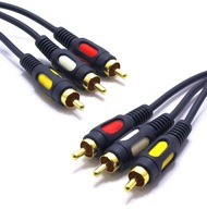RCA KÁBEL 3X RCA - 3X RCA CINCH VITALCO 2,5M RCA KÁBEL 3X RCA - 3X RCA CINCH VITALCO 2,5M
