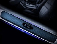 Ford Black Line - Ochranné nálepky na prahy dverí