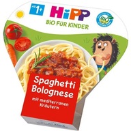 HiPP BIO špagety s bolonskou omáčkou a hovädzím mäsom HiPP BIO špagety s bolonskou omáčkou a hovädzím mäsom