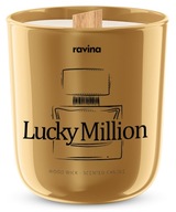 Sójová sviečka s vôňou parfému LADY MILLION v skle Sójová sviečka s vôňou parfému LADY MILLION v skle