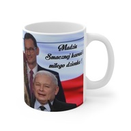 Prezidentský hrnček NÁZOV Vtipný darček PIS Kaczyński