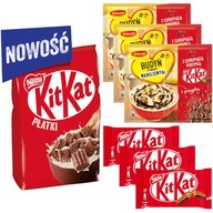 KitKat Vločky + tyčinka + čokoládový puding SET