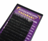 NAGARAKU Mink D 0,1 12mm mihalnice 16 pásikov NAGARAKU Mink D 0,1 12mm mihalnice 16 pásikov