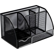 Multifunkčný kancelársky box na náradie 6B mesh black Multifunkčný kancelársky box na náradie 6B mesh black