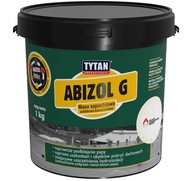 Abizol G Tytan Profesionálny strešný tmel 1kg Čierna guma Abizol G Tytan Profesionálny strešný tmel 1kg Čierna guma