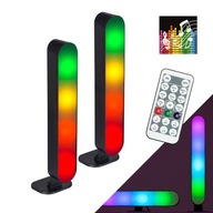 Stolná lampa LL IR-MOOD LED, sada 2 ks, USB hudba, lampa na diaľkové ovládanie Stolná lampa LL IR-MOOD LED, sada 2 ks, USB hudba, lampa na diaľkové ovládanie