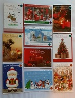 Pohľadnica s obálkou Vianočná nemčina 10 ks