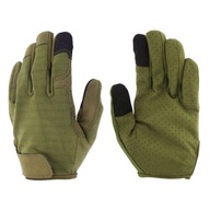 Taktické rukavice Mil-Tec Touch Green OD M Taktické rukavice Mil-Tec Touch Green OD M