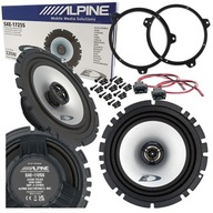 Obojsmerné autoreproduktory ALPINE, dištančné podložky pre BMW 3 E46 Obojsmerné autoreproduktory ALPINE, dištančné podložky pre BMW 3 E46