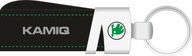Kožená kľúčenka ŠKODA KAMIQ Kožená kľúčenka ŠKODA KAMIQ