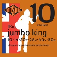 Struny pre akustickú gitaru ROTOSOUND JK10 10-50