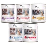 VetExpert Raw Paleo MIX OF FLAVORS mokré krmivo pre psov 5x800g VetExpert Raw Paleo MIX OF FLAVORS mokré krmivo pre psov 5x800g