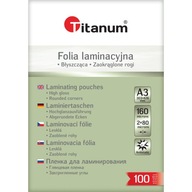 A3 laminovacia fólia 100 ks 80 mic Titanum