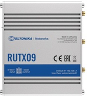 Router LTE RUTX09 Cat 6, 4xGbE, GNSS, Ethernet