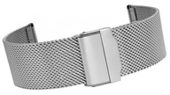 MESH náramok na hodinky Mesh SILVER HQ 22 mm