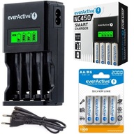 Nabíjačka batérií s LCD, digitálny, rýchly procesor + 4 x 2000mAh NiMH AKU Nabíjačka batérií s LCD, digitálny, rýchly procesor + 4 x 2000mAh NiMH AKU